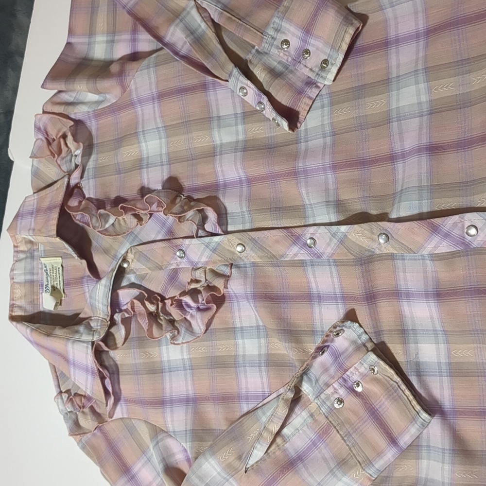 Vintage Women's Wrangler Shirt size 36 Medium - Picture 6 of 11